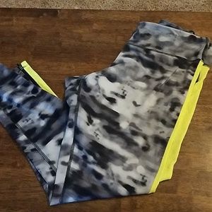 Long skinny cut workout pants